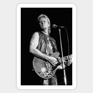 Alvin Lee BW Photograph Sticker